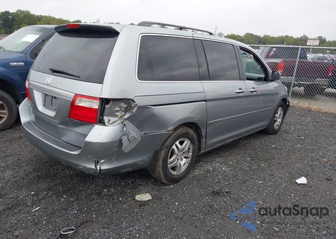 2006 Honda Odyssey Ex from USA, damaged, VIN 5FNRL38486B022748